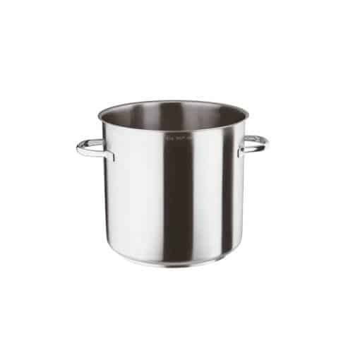 COO-PAD-11001-20.jpg COOKWARE PROFESSIONAL 18-10 INOX SERIES 1000 STOCK POT 20X18CM 5.5L PADERNO MADE IN ITALY - Image 1