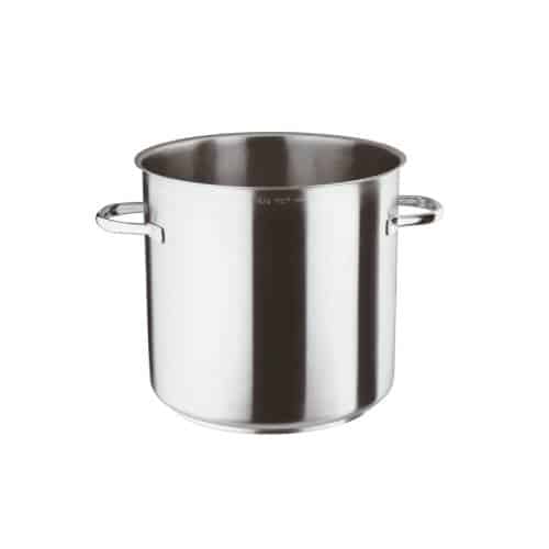 COO-PAD-11001-28.jpg COOKWARE PROFESSIONAL 18-10 INOX SERIES 1000 STOCK POT 28X28CM 17L PADERNO MADE IN ITALY - Image 1