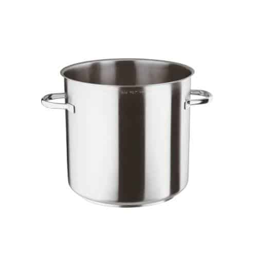 COO-PAD-11001-32.jpg COOKWARE PROFESSIONAL 18-10 INOX SERIES 1000 STOCK POT 32X27.5CM 20.4L PADERNO MADE IN ITALY - Image 1