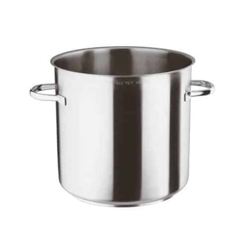 COO-PAD-11001-40.jpg COOKWARE PROFESSIONAL 18-10 INOX SERIES 1000 STOCK POT 40X40CM 50L PADERNO MADE IN ITALY - Image 1