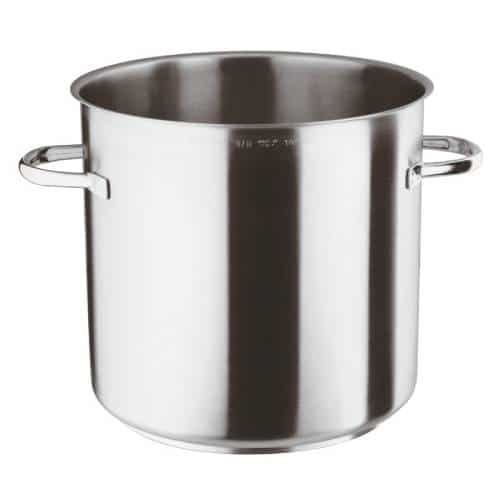 COO-PAD-11001-60.jpg COOKWARE PROFESSIONAL 18-10 INOX SERIES 1000 STOCK POT 60X55CM 150L PADERNO MADE IN ITALY - Image 1