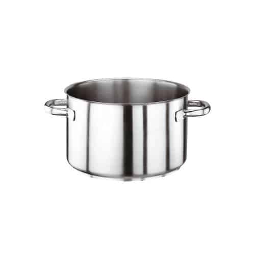 COO-PAD-11007-32.jpg COOKWARE PROFESSIONAL 18-10 INOX SERIES 1000 SAUCE POT 32X19.5CM 15.4L PADERNO MADE IN ITALY - Image 1