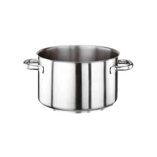COO-PAD-11007-36.jpg COOKWARE PROFESSIONAL 18-10 INOX SERIES 1000 SAUCE POT 36X20CM 20.5L PADERNO MADE IN ITALY - Image 1