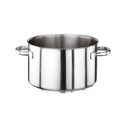 COO-PAD-11007-40.jpg COOKWARE PROFESSIONAL 18-10 INOX SERIES 1000 SAUCE POT 40X24CM 30.1L PADERNO MADE IN ITALY - Image 1