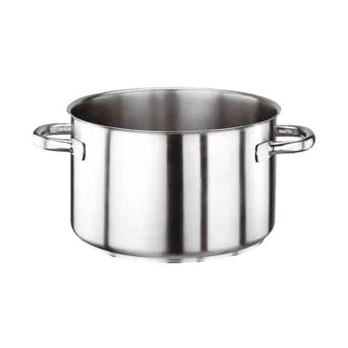 COO-PAD-11007-45.jpg COOKWARE PROFESSIONAL 18-10 INOX SERIES 1000 SAUCE POT 45X27CM 42.9L PADERNO MADE IN ITALY - Image 1