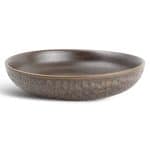 BRASS DEEP PLATE 22X4.5H HAMMERED COPPER F2D BELGIUM