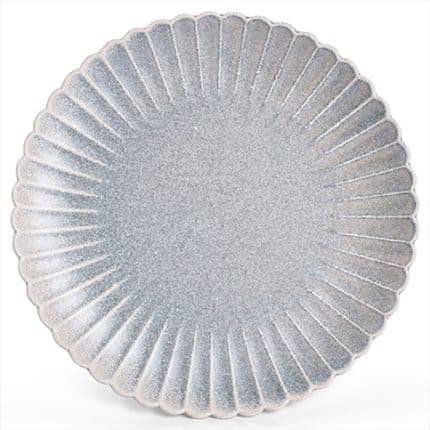 FADED DUNE PLATE 28CM BLUE F2D BELGIUM
