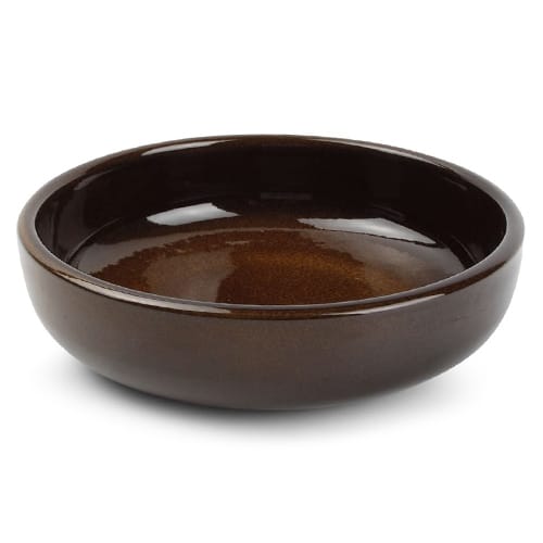 CRO-AER-611674.jpg FORNO DEEP PLATE 22X3CM BROWN BONBISTRO BELGIUM - Image 1