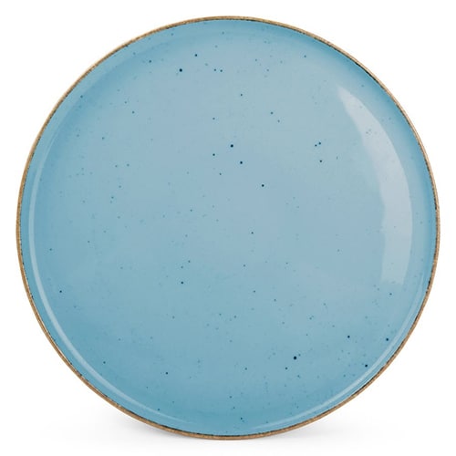 CRO-AER-740754.jpg COLLECT PLATE 33CM BLUE BONBISTRO BELGIUM - Image 1