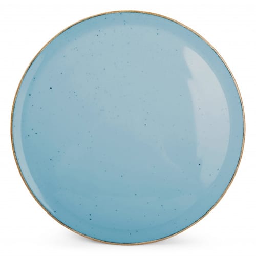 CRO-AER-740770.jpg COLLECT PLATE 31CM STRUCTURE BLUE BONBISTRO BELGIUM - Image 1