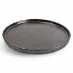 VERSO STACKABLE PLATE 28.5X2CM BLACK CHIC