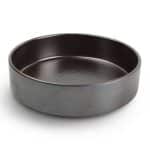 VERSO STACKABLE BOWL 16X4CM BLACK CHIC