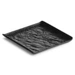 LIVELLI SERVING SQUARE DISH 15X15CM BLACK CHIC BELGIUM