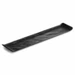 PORCELAIN SERVING DISH RECTANGULAR 46X10CM BLACK LIVELLI