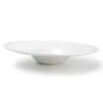 PLATE DEEP 27.5X13X4CM WHITE PERLA AERTS