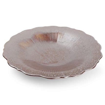 FLORET DEEP PLATE 28X4.5CM BRONZE CHIC YONG