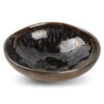 NOBILE BOWL 12X10.5X4CM GOLD FLAKED CHIC