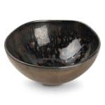 NOBILE BOWL 15X7CM GOLD FLAKED CHIC