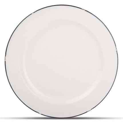 NOSTA PLATE 31CM WHITE BONBISTRO BELGIUM