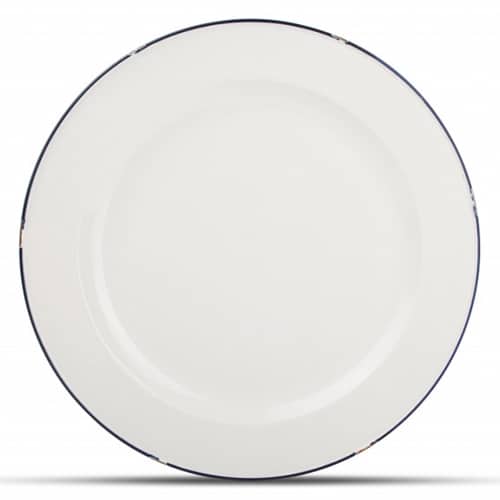 CRO-AER-791105.jpg NOSTA DEEP PLATE 23/16X4CM WHITE BONBISTRO BELGIUM - Image 1