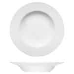 BY ORDER MOZART PLATE WITH RIM DEEP 23CM BAUSCHER GERMANY