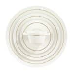 BY ORDER PURITY FLAT PLATE W/H RIM 26CM NOBLESSE GOLD BAUSCHER