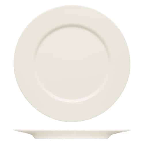 CRO-BAU-690026.jpg BY ORDER PURITY FLAT PLATE W/H RIM 26CM BAUSCHER - Image 1