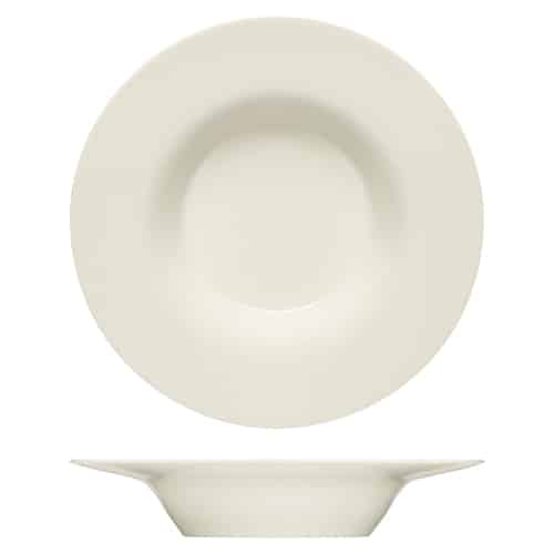 CRO-BAU-690124.jpg BY ORDER PURITY DEEP PLATE W/H RIM 24CM BAUSCHER - Image 1