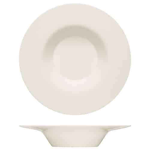 CRO-BAU-690129.jpg PURITY DEEP PLATE W/H RIM 29CM BAUSCHER - Image 1