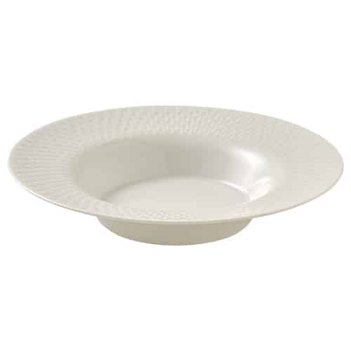 CRO-BAU-690170.jpg BY ORDER PURITY REFLECTIONS PLATE DEEP ROUND WITH RIM RELIEF 20CM BAUSCHER GERMANY - Image 1