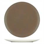 BY ORDER PURITY PEARLS METALLIC GOLD COUP PLATE 29CM BAUSCHER