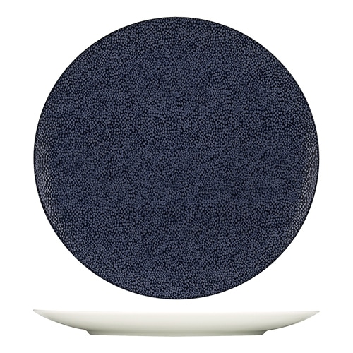 CRO-BAU-691231-425439.jpg BY ORDER PURITY PEARLS DARK COUP PLATE 31CM BAUSCHER - Image 1