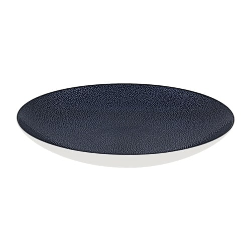 CRO-BAU-691329-425439.jpg BY ORDER PURITY PEARLS DARK COUP DEEP PLATE 29CM BAUSCHER - Image 1