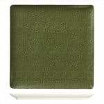 BY ORDER PURITY PEARLS GREENS PLATTER SQUARE COUP 27CM BAUSCHER