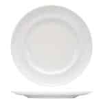 ENJOY PLATE FLAT WITH NARROW RIM 21CM BAUSCHER GERMANY