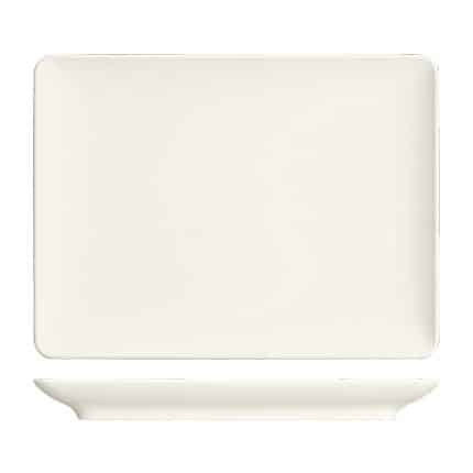 PURITY RECTANGULAR FLAT PLATE 18X9CM BAUSCHER