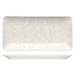 BY ORDER PURITY PLATTER RECTANGULAR COUP 27X20CM ART DECO BAUSCHER