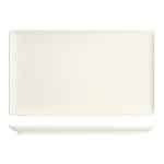 PURITY RECTANGULAR FLAT PLATE 34X20CM BAUSCHER
