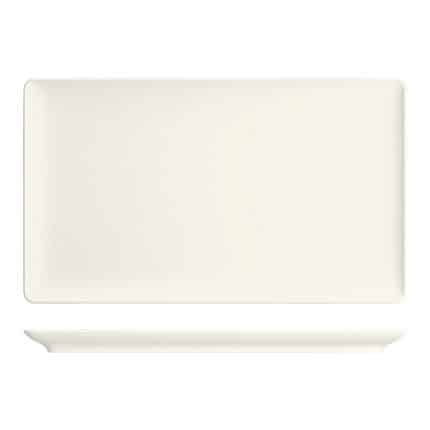 PURITY RECTANGULAR FLAT PLATE 34X20CM BAUSCHER