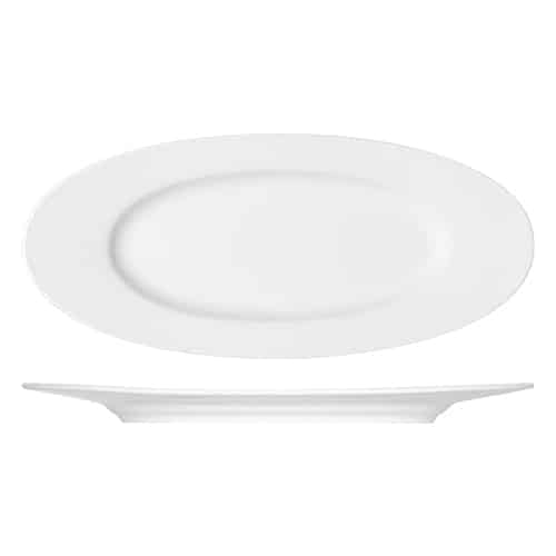 CRO-BAU-702030.jpg MAITRE OVAL PLATTER 30CM BAUSCHER GERMANY - Image 1