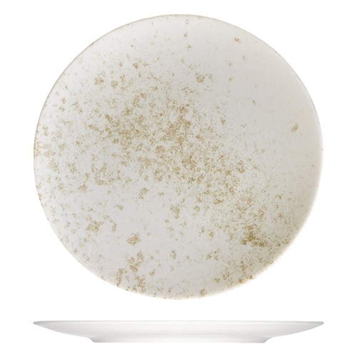 CRO-BAU-711217-425776.jpg OPTIONS COUP PLATE 17CM SANDSTONE BEIGE BAUSCHER - Image 1