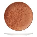 OPTIONS COUP PLATE 20CM SANDSTONE ORANGE BAUSCHER
