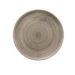 RUSTIC PLATE COUP 20CM CERAMICA WOOD BAUSCHER GERMANY