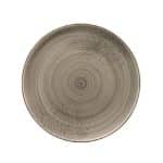 RUSTIC PLATE COUP 32CM RUSTIC WOOD BAUSCHER GERMANY