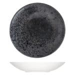 OPTIONS COUP DEEP PLATE 30CM SANDSTONE BLACK BAUSCHER
