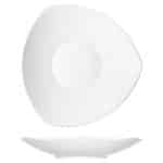 OPTIONS TRIANGULAR DEEP PLATE 30CM SOLID BAUSCHER