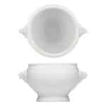 LUZIFER ONION SOUP CUP LION HEADS 45CL BAUSCHER GERMANY