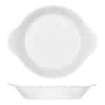 LUZIFER OVEN EARED EGG DISH 19CM BAUSCHER GERMANY