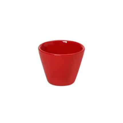 MINI CONIC BOWL RED 6X4.5CM ESPIEL