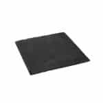 SLATE NATURAL STONE 5MM PLATTER 25X25CM BLACK ESPIEL